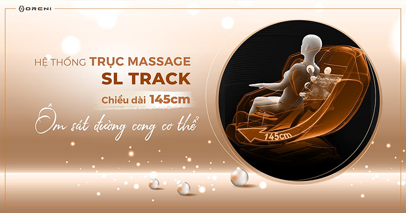 OR-178 sử dụng trục massage SL giúp ôm sát đường cong cơ thể
