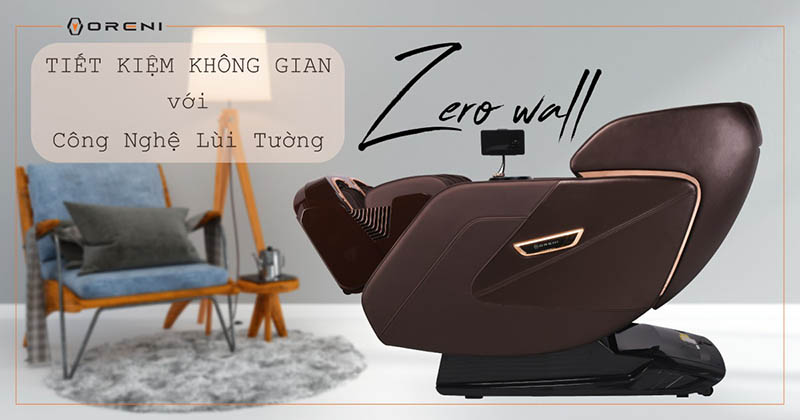 Công nghệ Zero wall giúp tiết kiệm diện tích không gian