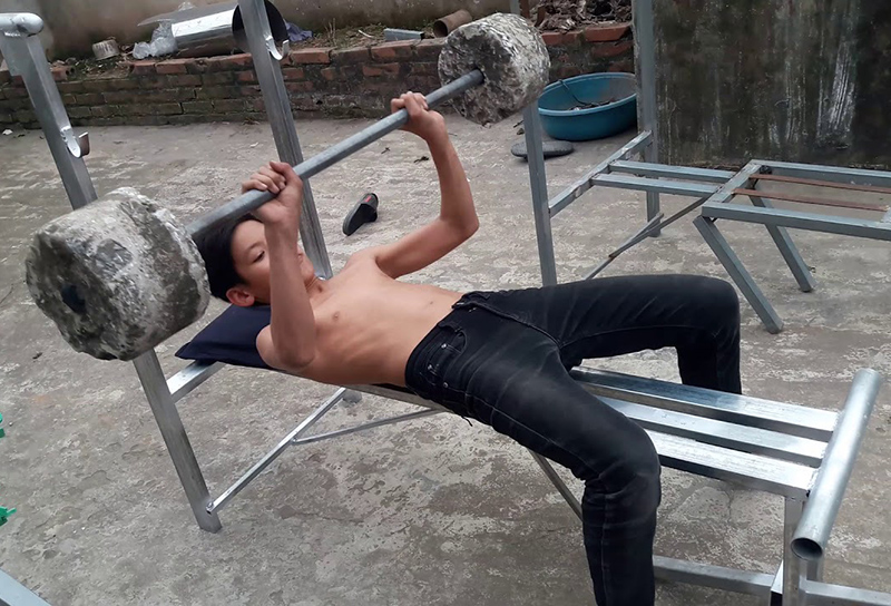 Kích thước ghế tập tạ