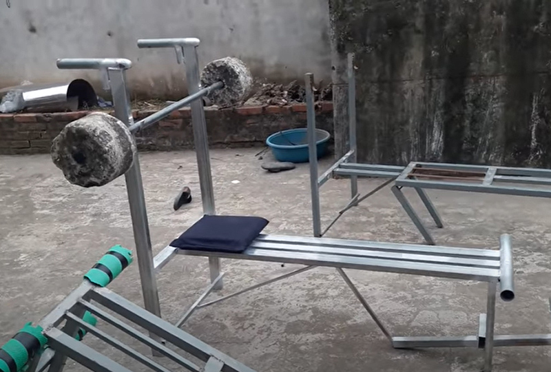 Kích thước ghế tập tạ