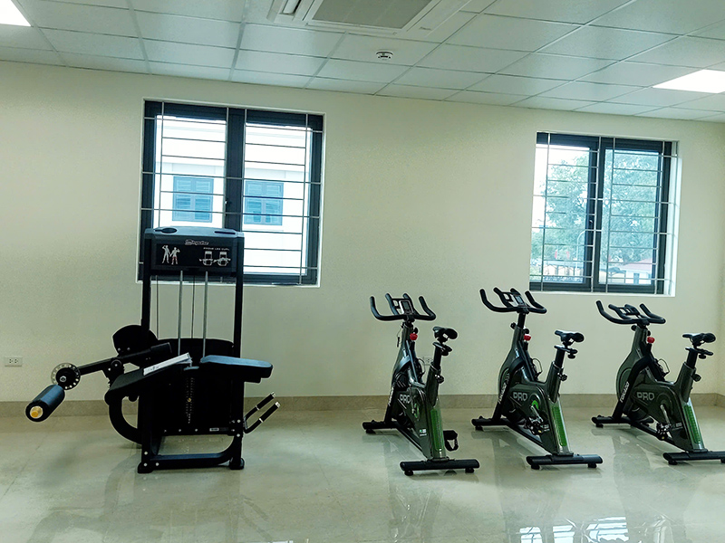 Hoàn thiện phòng tập