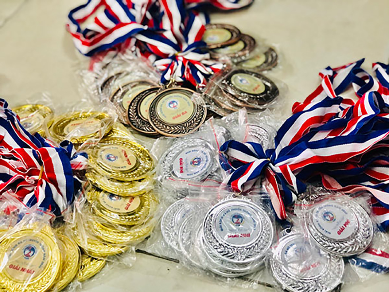 Hình ảnh thực tế Huy chương thể thao