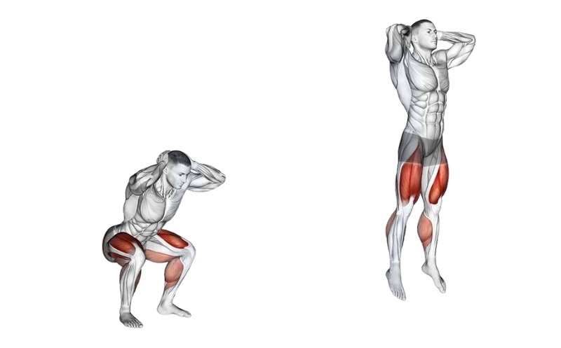 Bài tập Jump Squat
