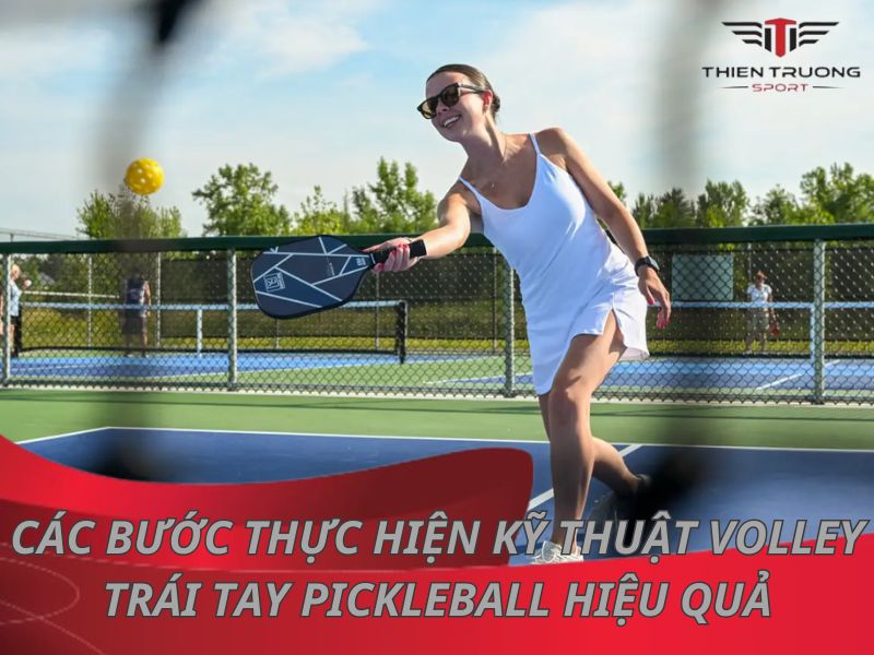 ky thuat danh volley pickleball