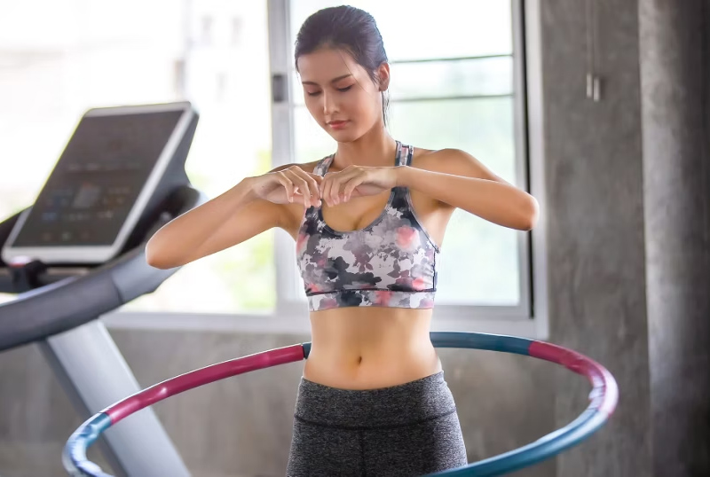 Lắc vòng kết hợp chạy bộ
