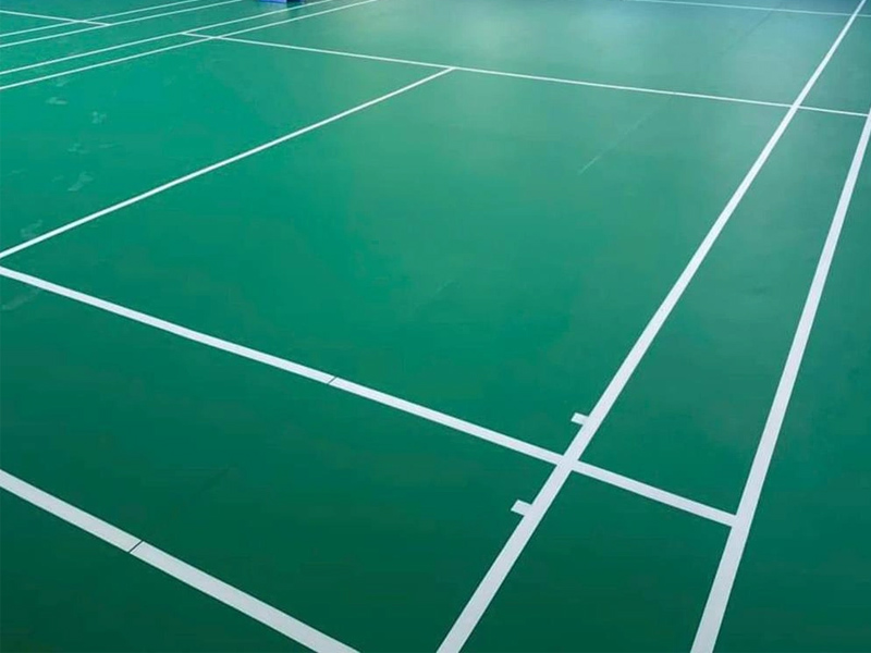 Thi công sân cầu lông