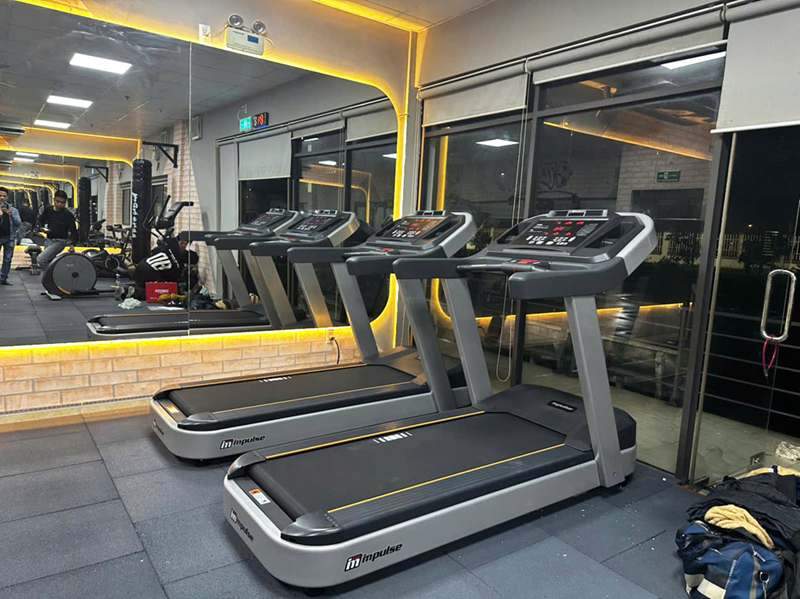 Lắp đặt thiết bị tập luyện