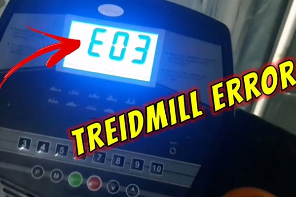 Lỗi E03 máy chạy bộ