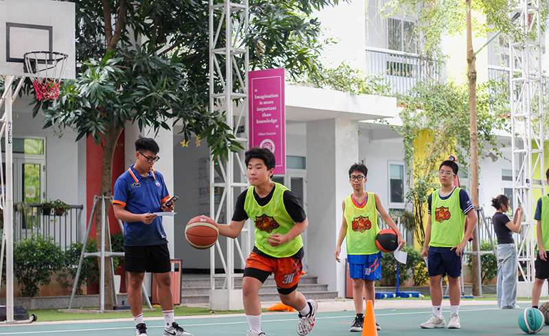 Lớp học bóng rổ cho trẻ em Kao Sport