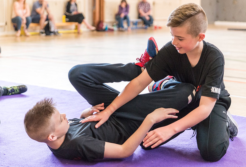 Trẻ em tập võ Krav Maga