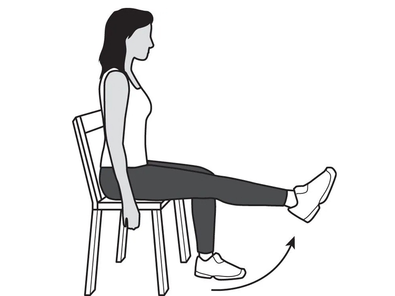 Bài tập ngồi duỗi thẳng chân