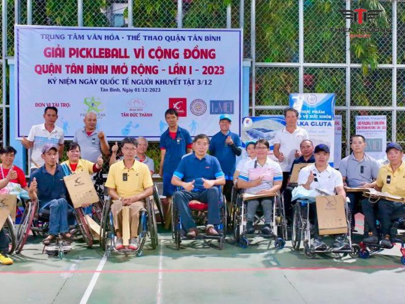 Người khuyết tật có chơi được Pickleball không