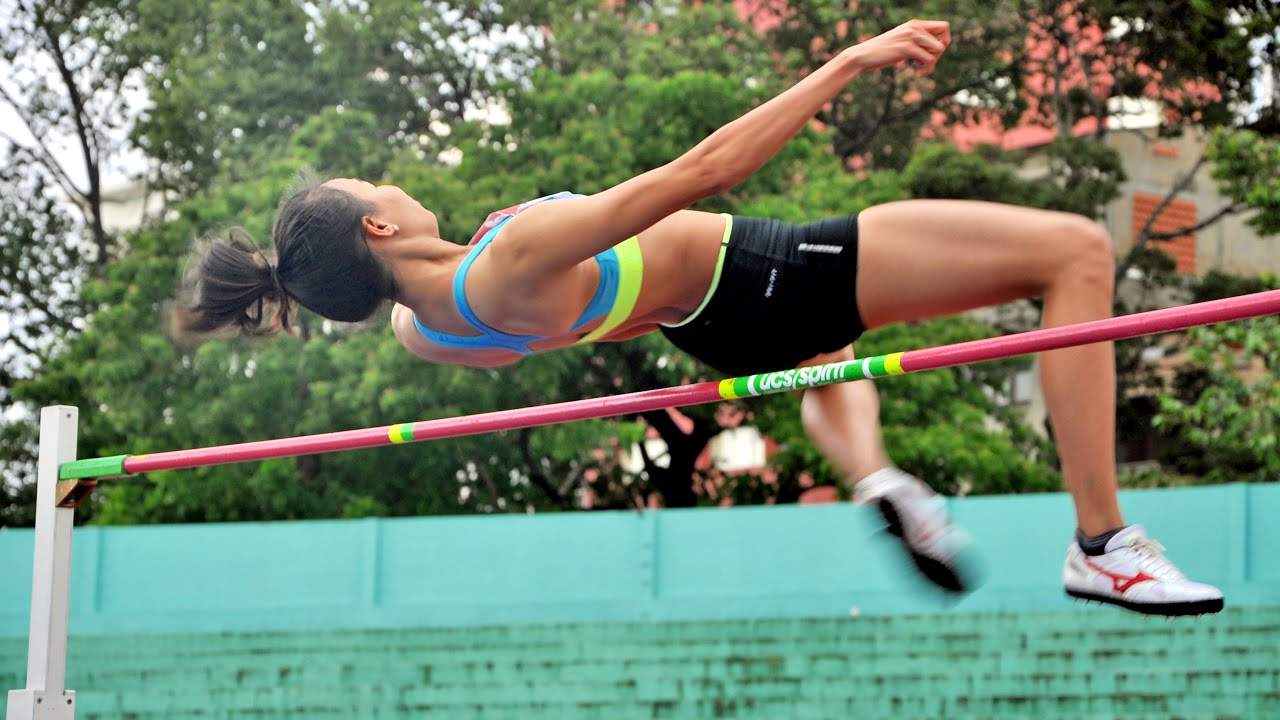 Kỹ thuật nhảy cao kiểu nằm nghiêng