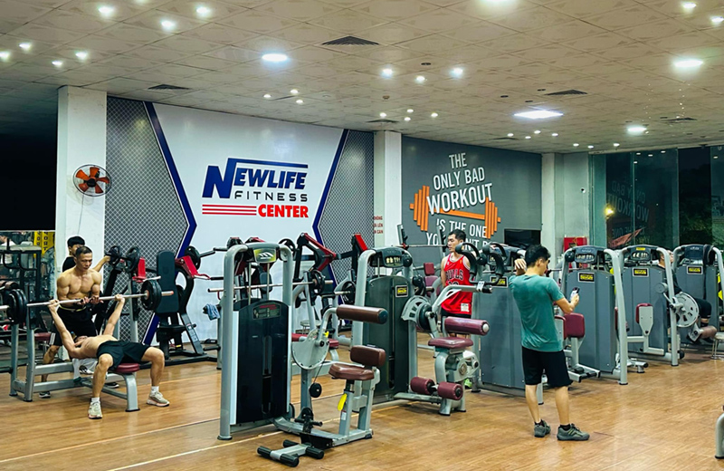 Phòng tập gym Newlife Gym