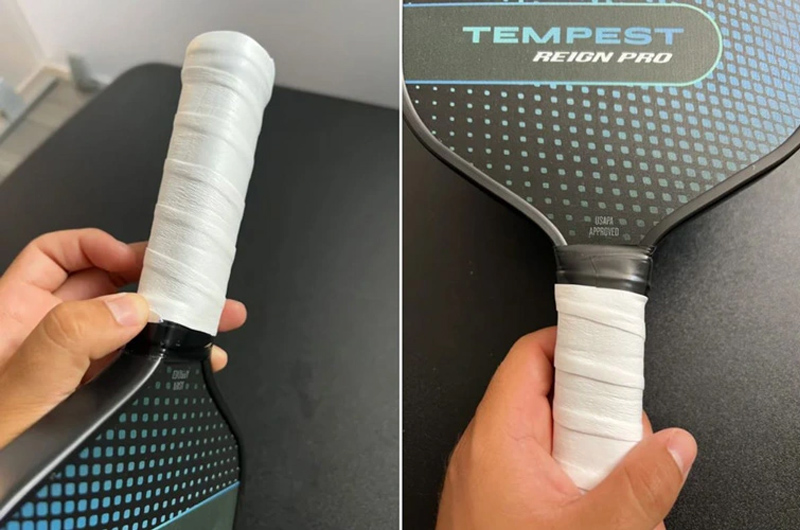 cách quấn cán vợt pickleball