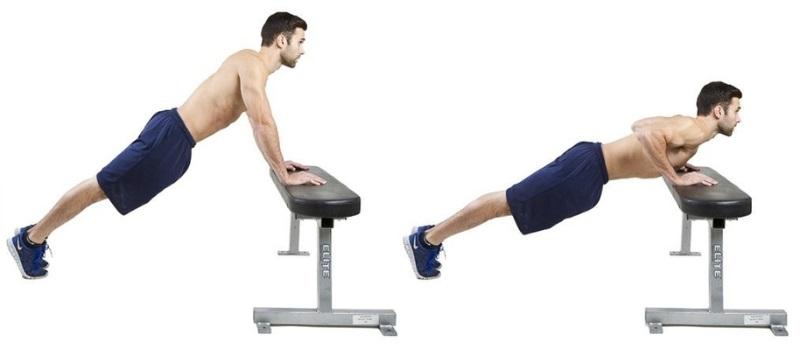 Bài tập Incline Push Up