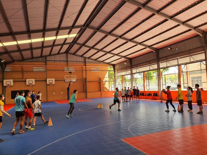 Sân bóng rổ Đại học Thể dục Thể thao Đà Nẵng