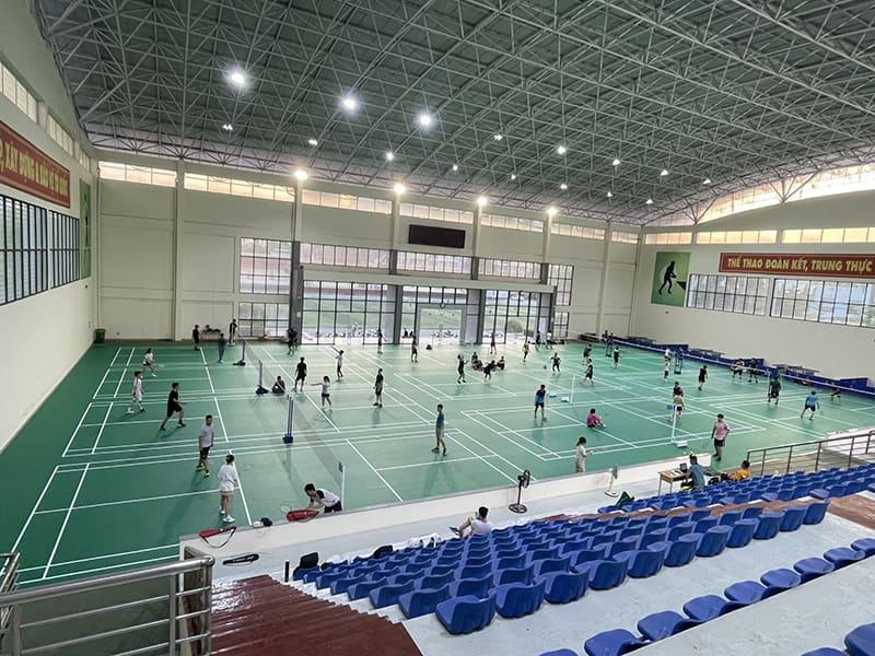 Sân cầu lông chất lượng tại quận Hoàng Mai