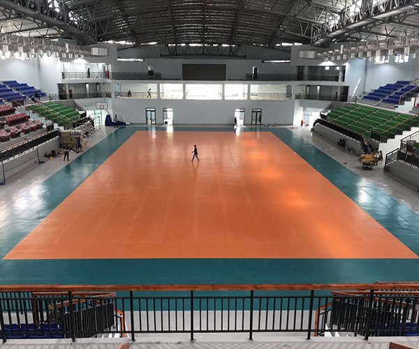 Lắp đặt thảm sàn thể thao