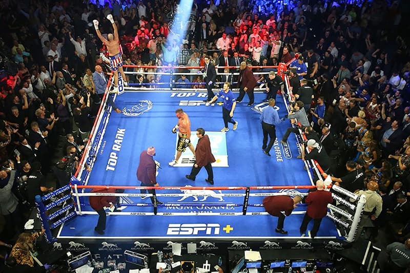 sàn đấu Boxing