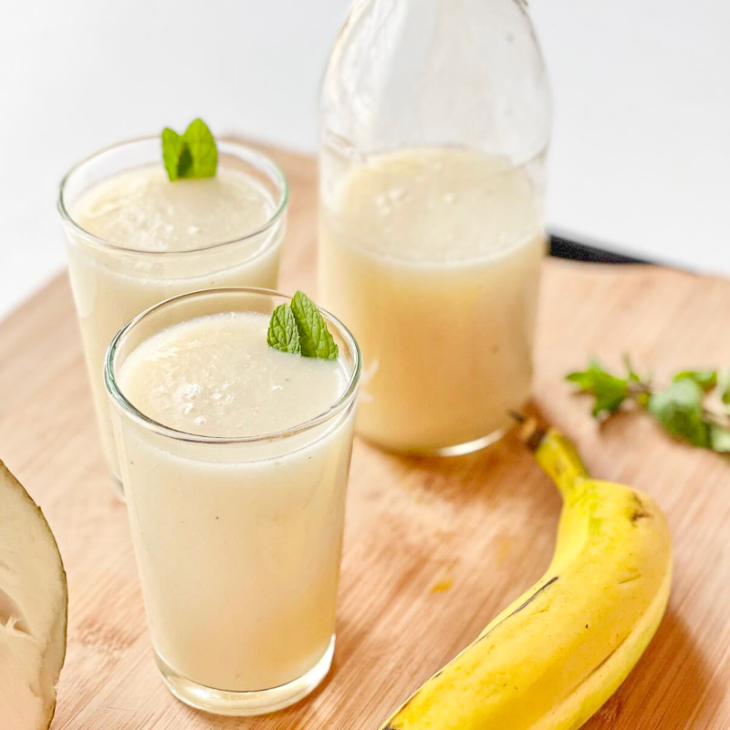 sinh tố mãng cầu xiêm chuối