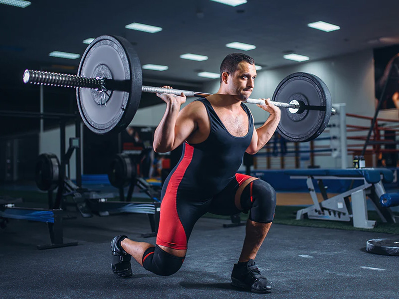 Bài tập Barbell Lunge