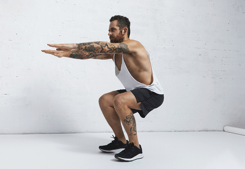 Tập Bodyweight Squat