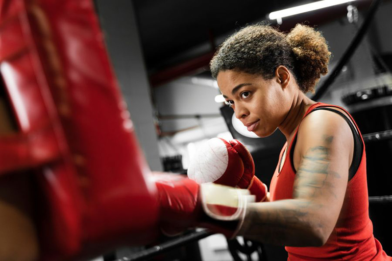Tập boxing giảm cân
