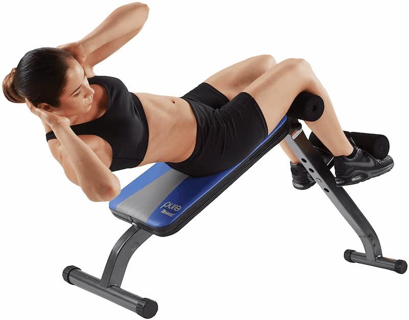 Hướng dẫn bài tập gập bụng với ghế dốc