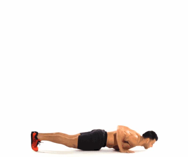 Tập Cardio với bài tập Burpee