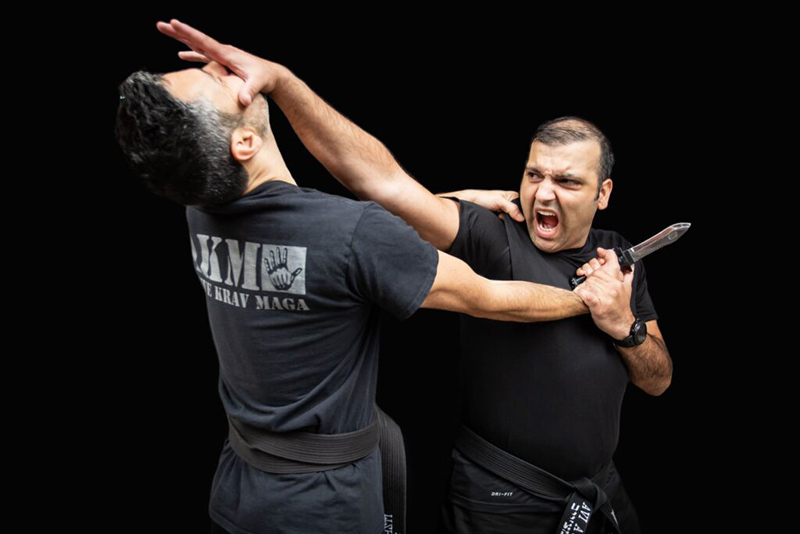 Kiểm tra đai đen võ Krav Maga