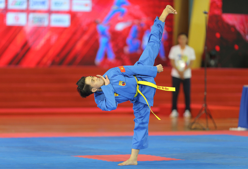 Tập võ Vovinam