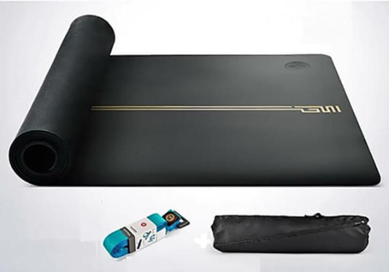 Thảm Yoga định tuyến Hatha - Đen
