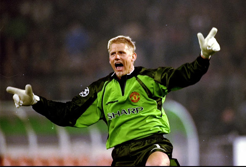 Thủ môn Peter Schmeichel