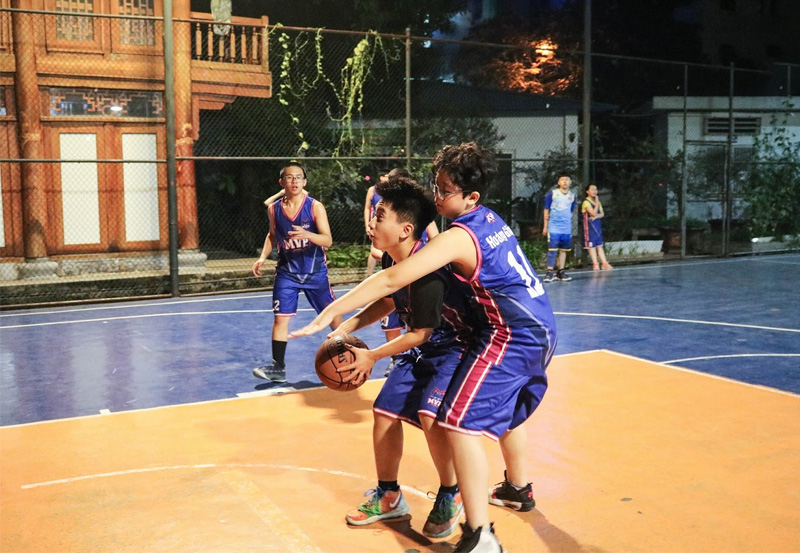 Trung tâm học bóng rổ cho trẻ em MVP Academy