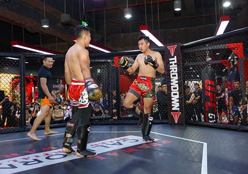 Phòng tập MMA UFC Gym Việt Nam.