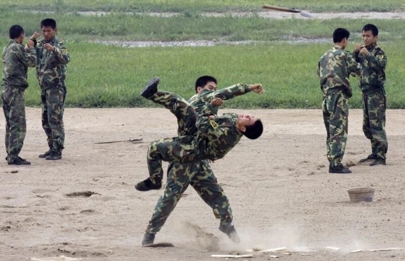 võ thuật trong quân đội tự vệ