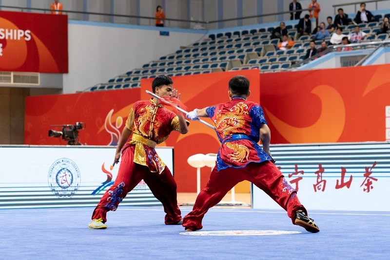 Võ phục wushu là trang phục truyền thống được sử dụng trong luyện tập và thi đấu